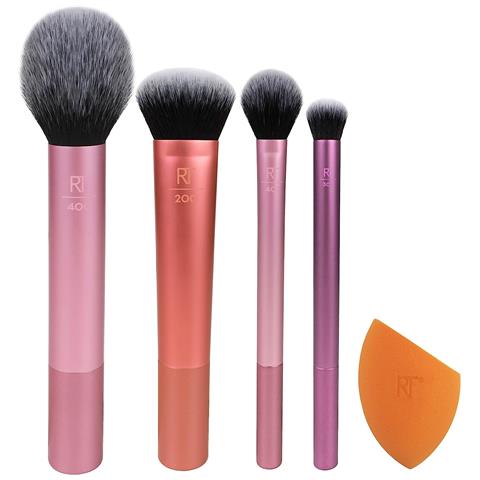 Set : Everyday Essentials Kit, Eyebrow Cream Pencil, Powder & Brush 3-in-1, 2 + Everyday Essentials Kit, Makeup Sponge, Orange + Everyday Essentials Kit, Foundation Brush - Foto 2