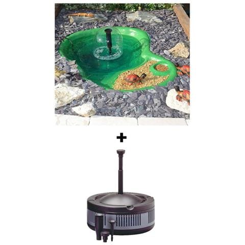 Set Laghetto Green Trionix E Pompa Filtro Ecopond 1.0 (2 In 1) - Foto 1