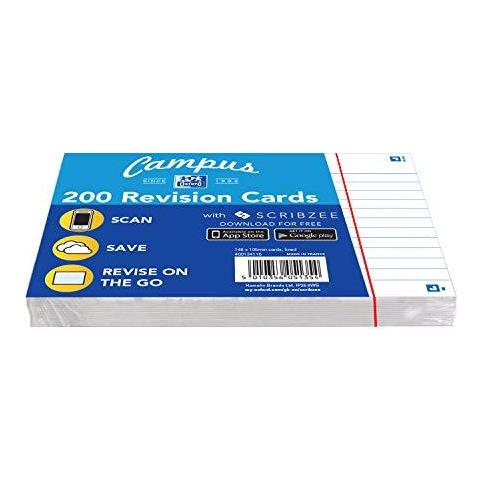 Campus Card Record Rigati A6 Bianco 200 Carte - Foto 2