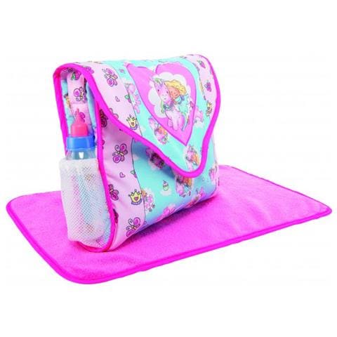 Borsa Per Pannolini Con Accessori 24 X 24 Cm Poliestere Rosa - Foto 2
