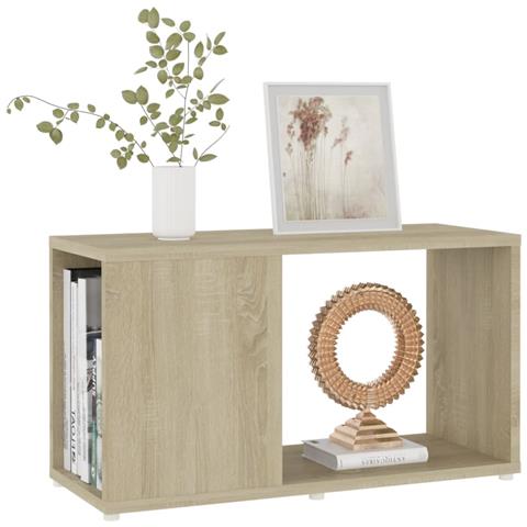 Mobile Tv Rovere Sonoma 60x24x32 Cm In Truciolato - Foto 6