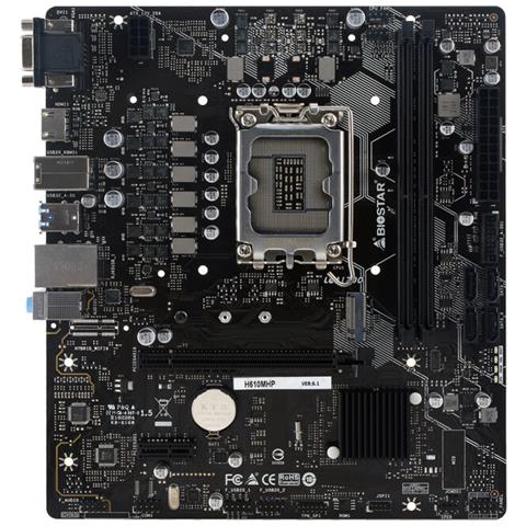 Scheda Madre H610MHP Socket LGA1700 Chipset H610 Micro-ATX - Foto 2
