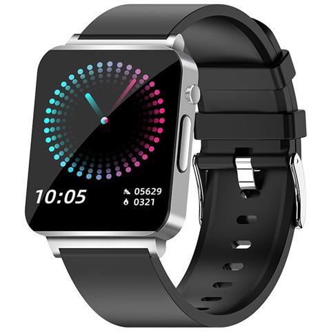 Smartwatch Con Ecg, Pulsazioni, Ossigeno Nel Sangue, Monitor Del Sonno Silver - Foto 1