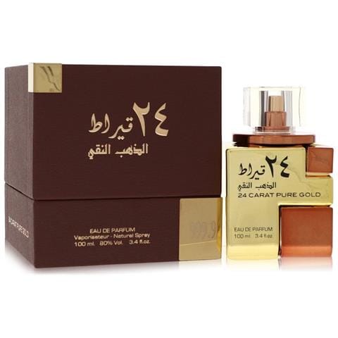 24 Carat Pure Gold By Eau De Parfum Spray (unisex) 3.4 Oz (men) - Foto 1