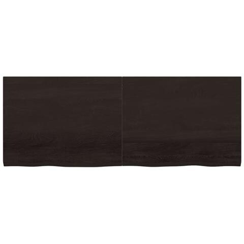 Piano Tavolo Marrone 160x60x (2-4) cm Rovere Massello Trattato - Foto 10