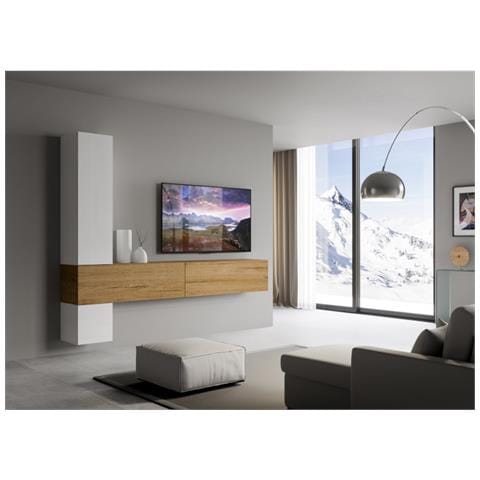 Composizione Parete Soggiorno A113 L.268 H.214 P.39,2 - Foto 1