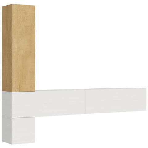 Composizione Parete Soggiorno A113 L.268 H.214 P.39,2 - Foto 3