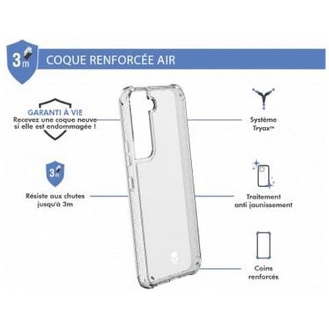 Cover Rinforzata Per Samsung Galaxy S22 5g Air, Trasparente - Foto 2
