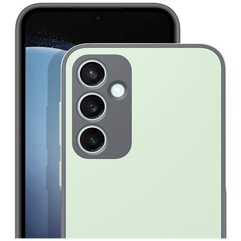 Cover Per Samsung S23 Fe Soft-touch Silicone Case Originale, Verde Chiaro - Foto 2