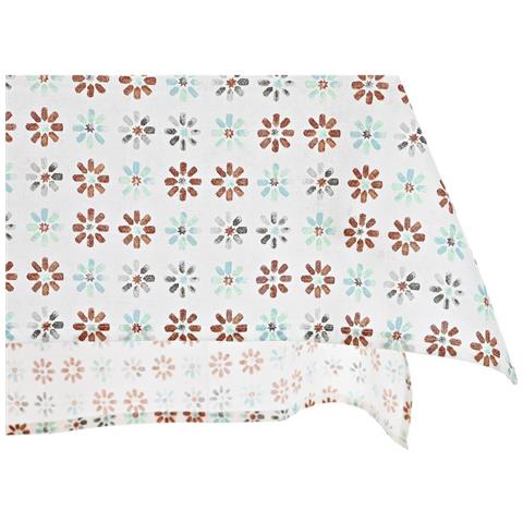 Tovaglia E Tovaglioli 9 Pezzi 2 Unità 150 X 250 X 0,5 Cm Grigio Blu Cielo - Foto 5