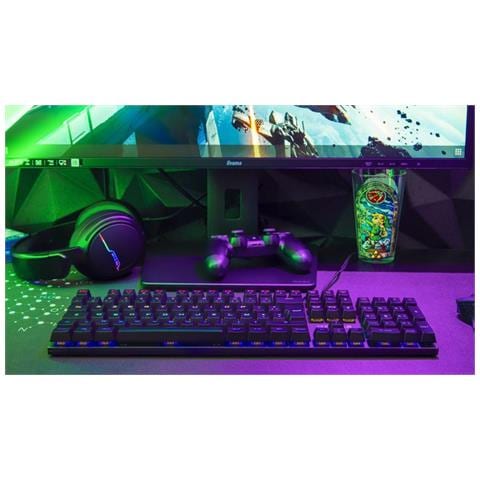 Keyz Carbon EX tastiera Gaming USB AZERTY Francese Nero - Foto 2