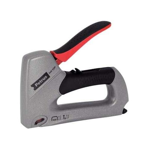 340 Chiodatrice /cucitrice Superiore In Metallo - Per Graffette Da 530/6 A 14 Mm E Tipo 8 Pin Da 15 Mm - Regolazio - Foto 2