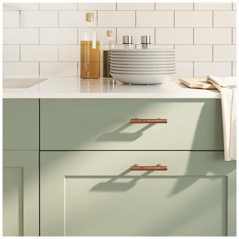 Maniglie per Mobili 10pz Bronzo 64mm in Acciaio Inox - Foto 1