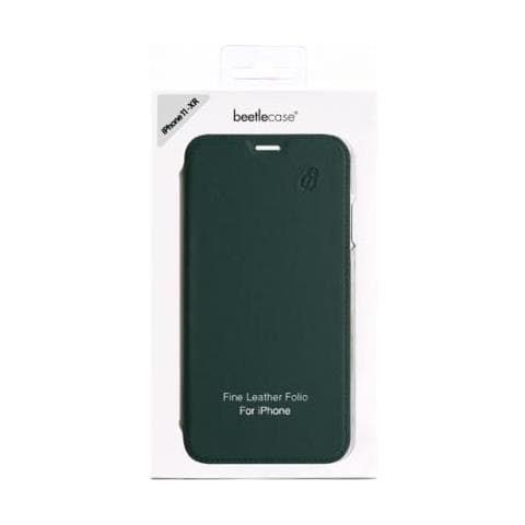 Custodia Per Iphone 11 Pro In Pelle Con Retro Trasparente E Portacarte, Verde Scuro - Foto 4