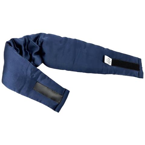 Maschera Per Dormire In Seta Regolabile A Doppia Faccia Navyblue - Foto 2