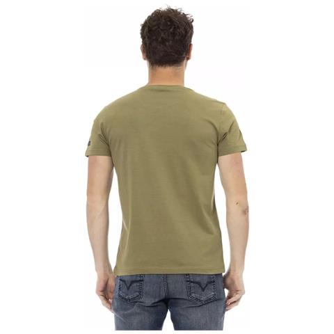 Maglietta In Cotone Verde - L - Foto 3