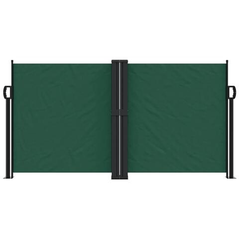 Tenda Da Sole Laterale Retrattile Verde Scuro 120x1200 Cm - Foto 3