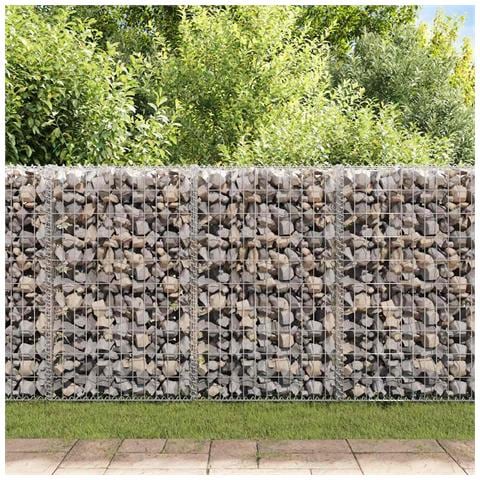 Gabbione In Rete In Acciaio Zincato 200x30x100 Cm - Foto 2