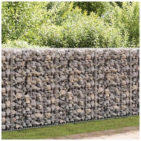 Gabbione In Rete In Acciaio Zincato 200x30x100 Cm - Foto 8