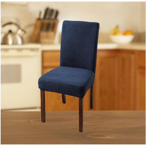 Set Di Coprisedie Elasticizzati Navyblue - Foto 5