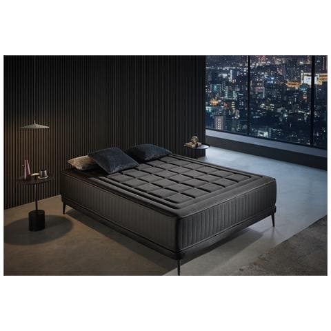 Materasso Viscoelastico Magnum Black - 90x200 Cm - - Foto 1