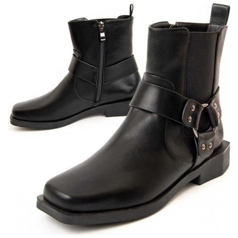 Stivaletto Arenalow Nero Nero Materiale Sintetico E Tessile - Foto 1