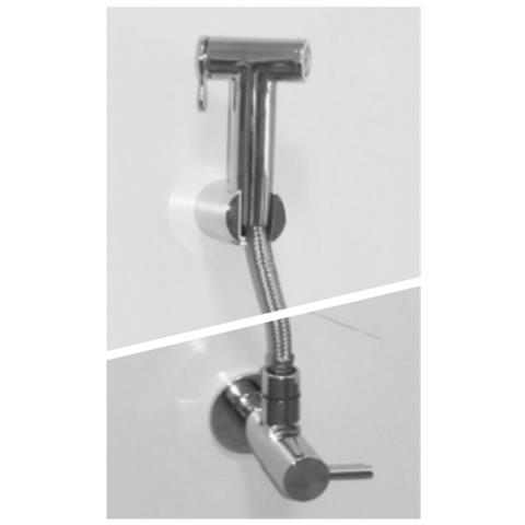 Idroscopino Mercurio Jet Pab Con Flessibile Acciaio Inox J6600 - Foto 1