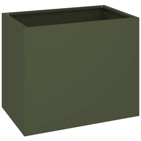 Vaso da giardino Oliver verde 50 x 32 x 40 cm - Foto 1