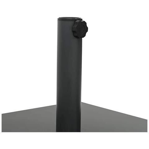 Base per Ombrello da Esterno Grigio scuro 45 x 45 x 31.5 cm - Foto 9
