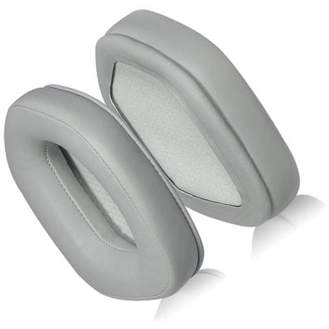 Cuscinetti Auricolari Di Ricambio In Pelle Proteica Compatibili Con Cuffie Cablate Xiberia K03 - Set Da 2 Grey - Foto 3