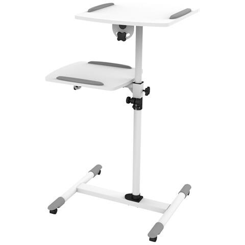 VLPS100 supporto per proiettore Pavimento Bianco - Foto 1