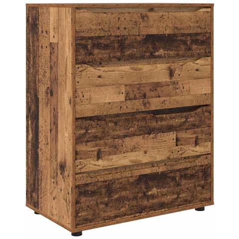 Armadi di Stoccaggio 2 pcs Legno vecchio 80 x 48 x 105 cm - Foto 1