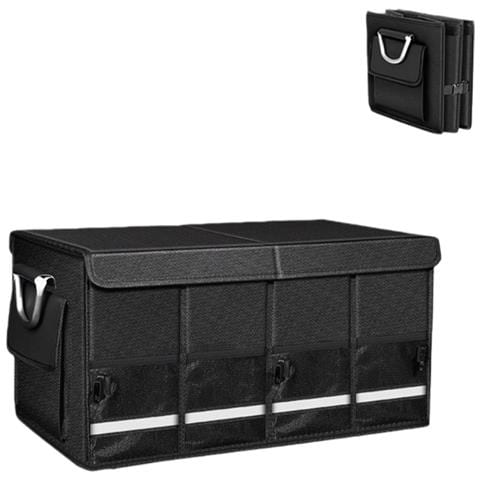 Organizzatore Pieghevole Per Bagagliaio Auto - Scatola Portaoggetti Pieghevole Robusta Con Scomparti Multipli  L - Foto 1