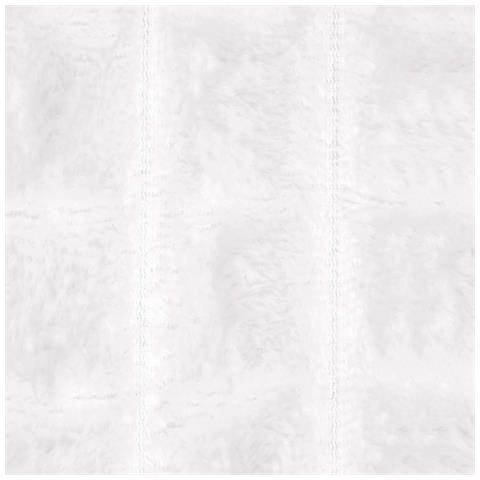 Coperte da Pile 6 pcs Bianco 240 x 220 cm Panno - Foto 9