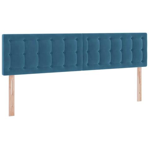 Letto con Contenitore con materasso Blu Scuro 100 x 200 cm - Foto 9