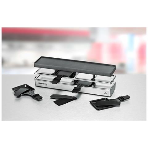 RC 800 griglia per raclette 4 persona (e) 795 W Nero, Argento - Foto 2