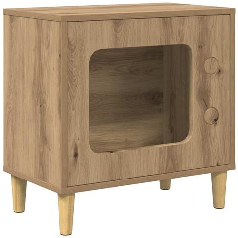 Casa per Gatti Rovere Artigianale 51 x 30 x 52 cm - Foto 1