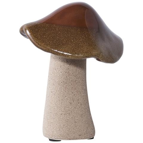 Set 3 Funghi Decorativi In Gres Ceramico Multicolore - Foto 2