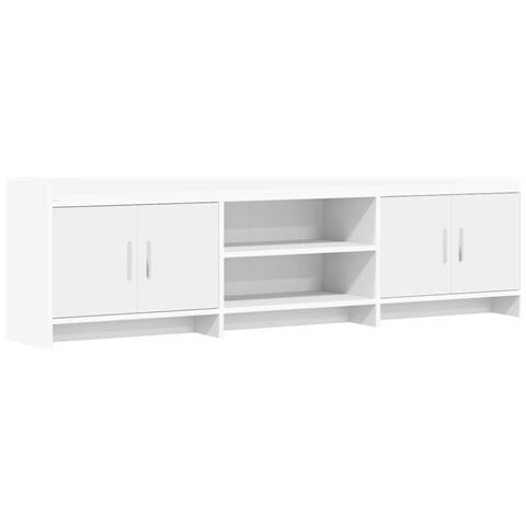 Mobile TV 168 x 33 x 47 cm Bianco Legno ingegnerizzato - Foto 1