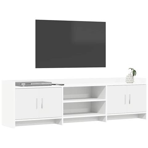 Mobile TV 168 x 33 x 47 cm Bianco Legno ingegnerizzato - Foto 2