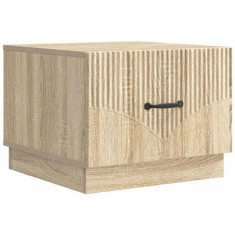 Tavolino da salotto con cassetto Rovere Sonoma 49 x 50 x 37 cm - Foto 1
