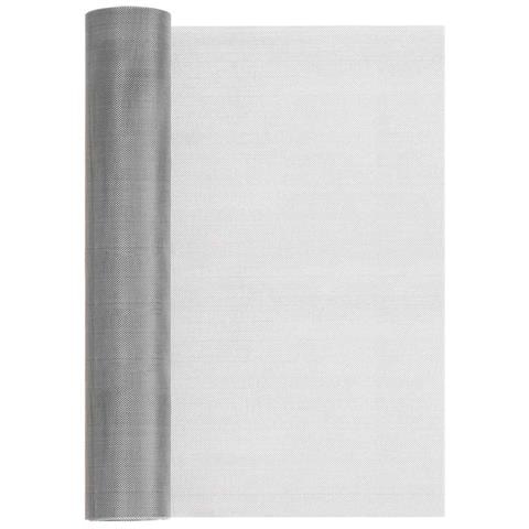 Rete per schermatura 40 x 2000 cm 30 Mesh Argento - Foto 1