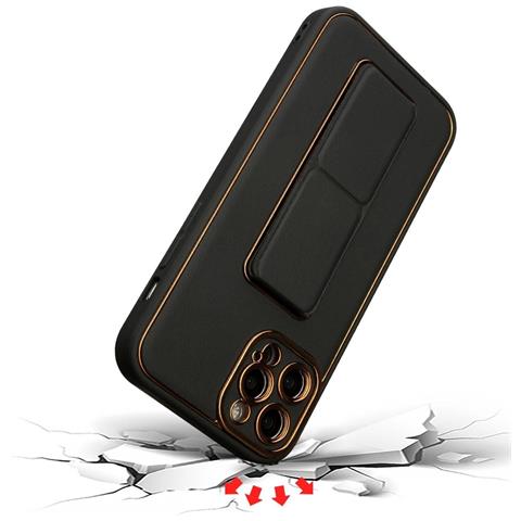 Nuovo Case Per Iphone 12 Pro Con Supporto, Per Iphone 12 Pro, Colore Rosa. - Foto 7