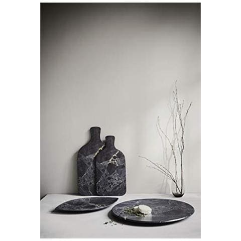 63189 - Vassoio rettangolare, senza BPA, finitura effetto marmo, 43x28,5x0,9 cm - Foto 2