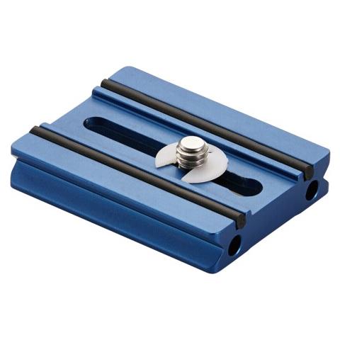 Piastra a Sgancio per Treppiede 2.5 x 3.9 x 0.7 cm Blu QPL SLIM 50-EU - Foto 1