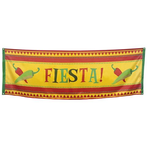 1 Striscione Messicano In Poliestere Taglia Unica - Foto 1
