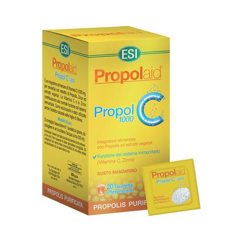 Esi Propolaid Propol C 1000 Mg Effervescente 20 Tavolette - Foto 3