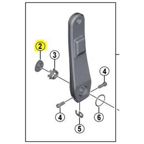 Manovelle Crank Arm Fixing Bolt Vu00025 Fc-r9100-p External Ricambi Dei Componenti Taille Unique - Foto 1