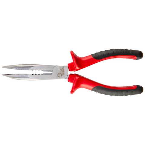 Pinza A Becchi Semi Tondi Piegati - Mm 200 - Foto 3