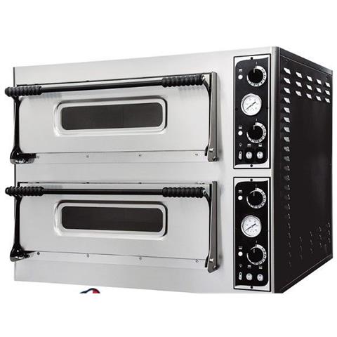 Gaggioli - FORNO ELETTRICO MECCANICO PER PIZZA N. PIZZE 4+4 (Ø cm 35) N2  CAMERE ( - ePRICE